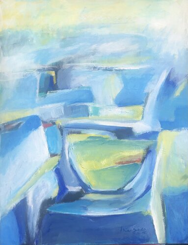 Vielfältige Hilfe di Hans Müller-Gutscher, Pittura in vendita su Singulart