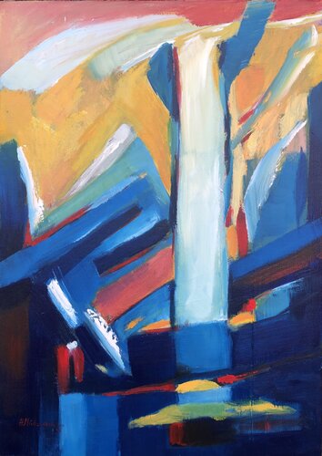 Lichtglanz di Hans Müller-Gutscher, Pittura in vendita su Singulart