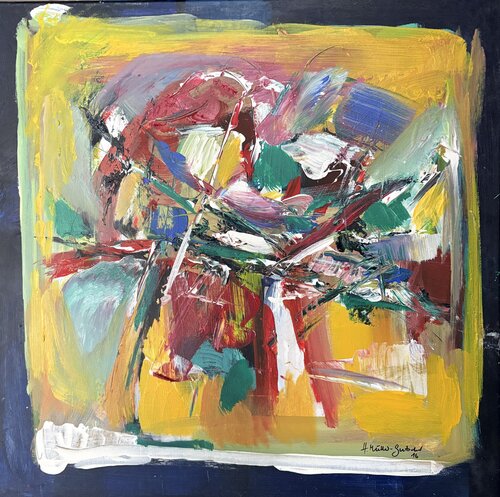 Ausser Gefahr di Hans Müller-Gutscher, Pittura in vendita su Singulart