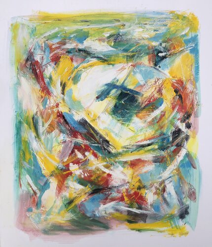 Sorgenlos di Hans Müller-Gutscher, Pittura in vendita su Singulart