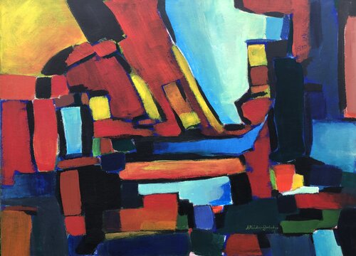 Erbarmen van Hans Müller-Gutscher, Schilderij te koop op Singulart