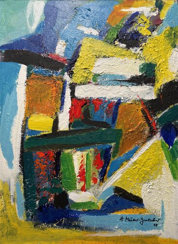 Was das Herz wünscht di Hans Müller-Gutscher, Pittura in vendita su Singulart