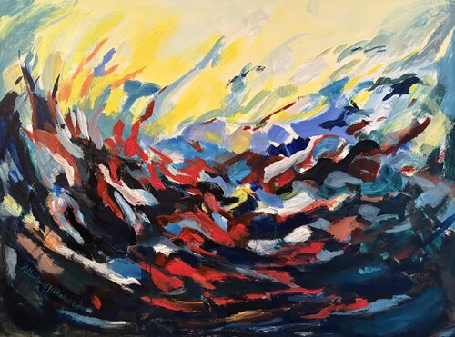 Power van Hans Müller-Gutscher, Schilderij te koop op Singulart