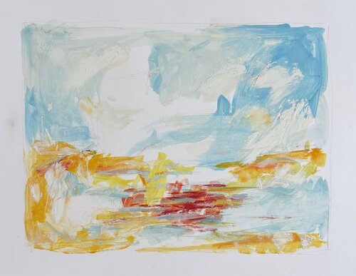 Beisammen van Hans Müller-Gutscher, Schilderij te koop op Singulart