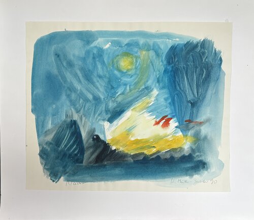 Nacht van Hans Müller-Gutscher, Schilderij te koop op Singulart