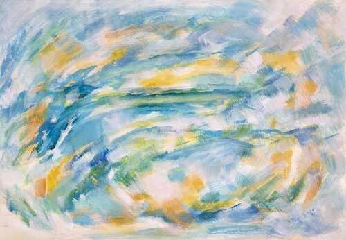 Weite und Freiheit par Hans Müller-Gutscher, Peinture en vente sur Singulart