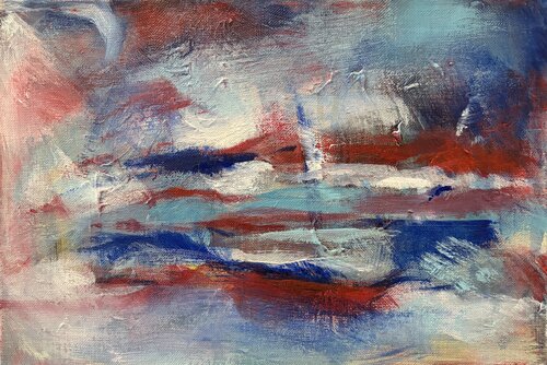 Es wird Neues van Hans Müller-Gutscher, Schilderij te koop op Singulart