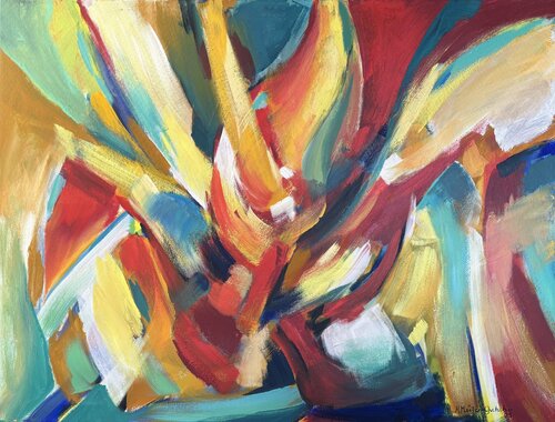 FREUDENLICHT by Hans Müller-Gutscher, Painting for Sale on Singulart