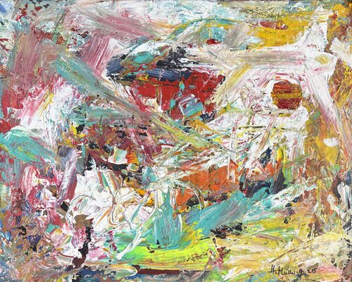 HEILUNG-was ist das? di Hans Müller-Gutscher, Pittura in vendita su Singulart