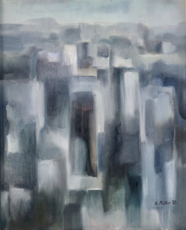 Städtebild-grau Hans Müller-Gutscher