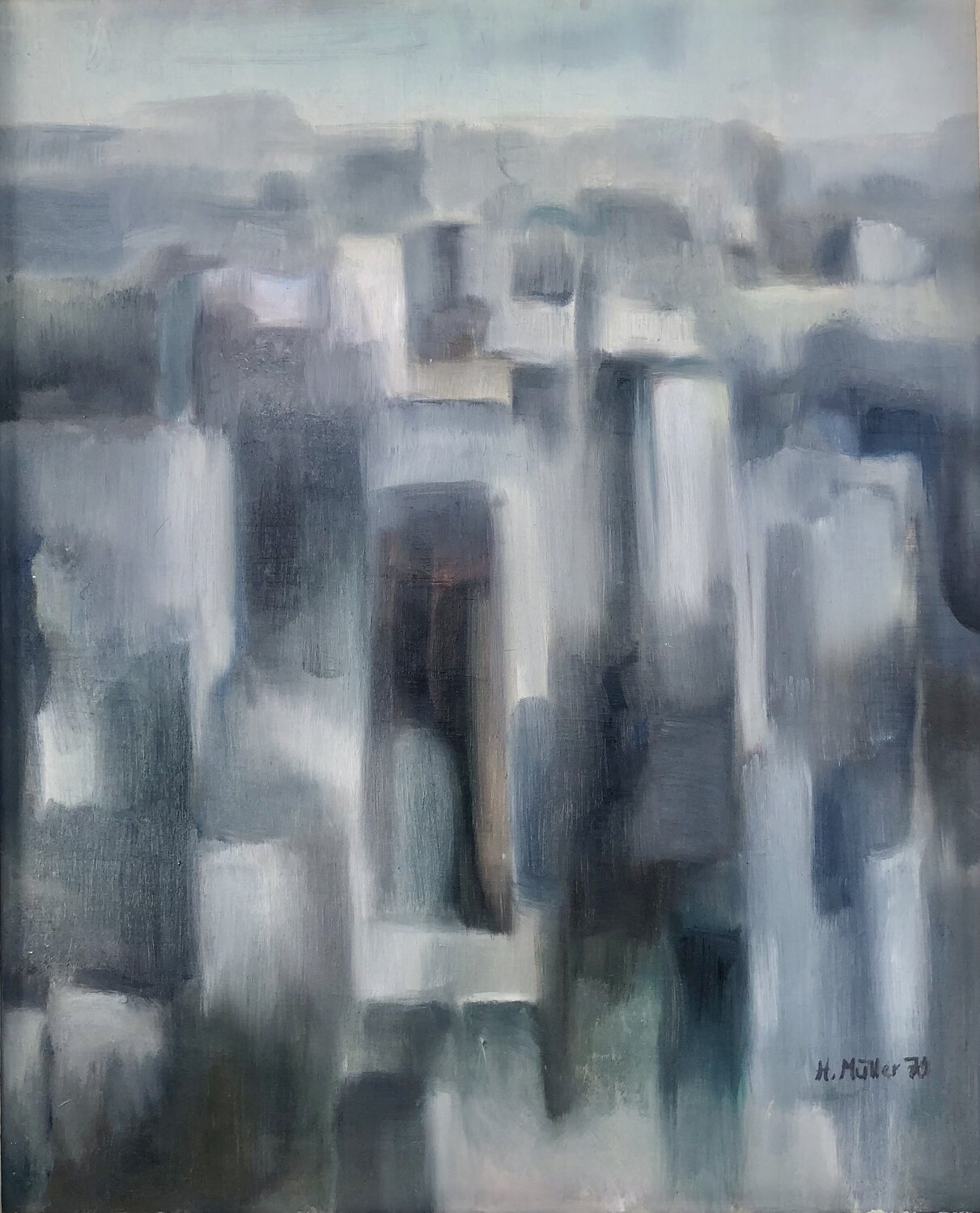 Städtebild-grau Hans Müller-Gutscher