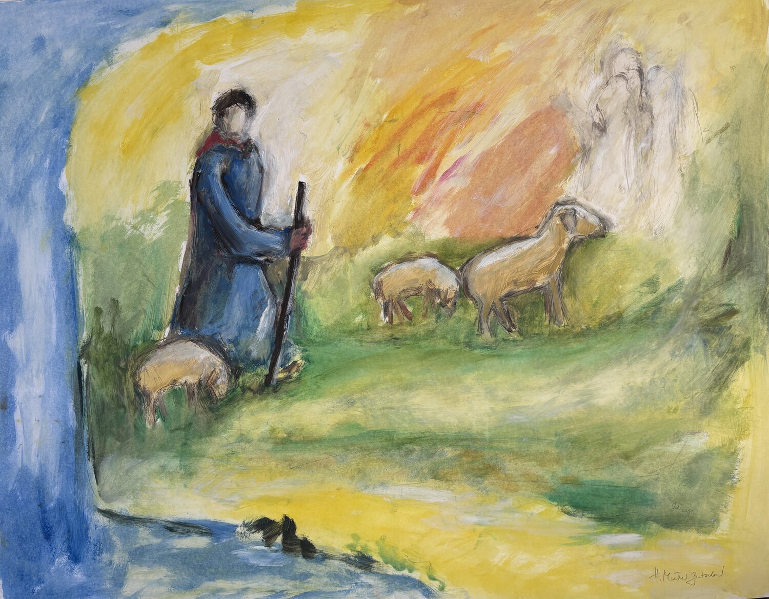 Der gute Hirte Hans Müller-Gutscher