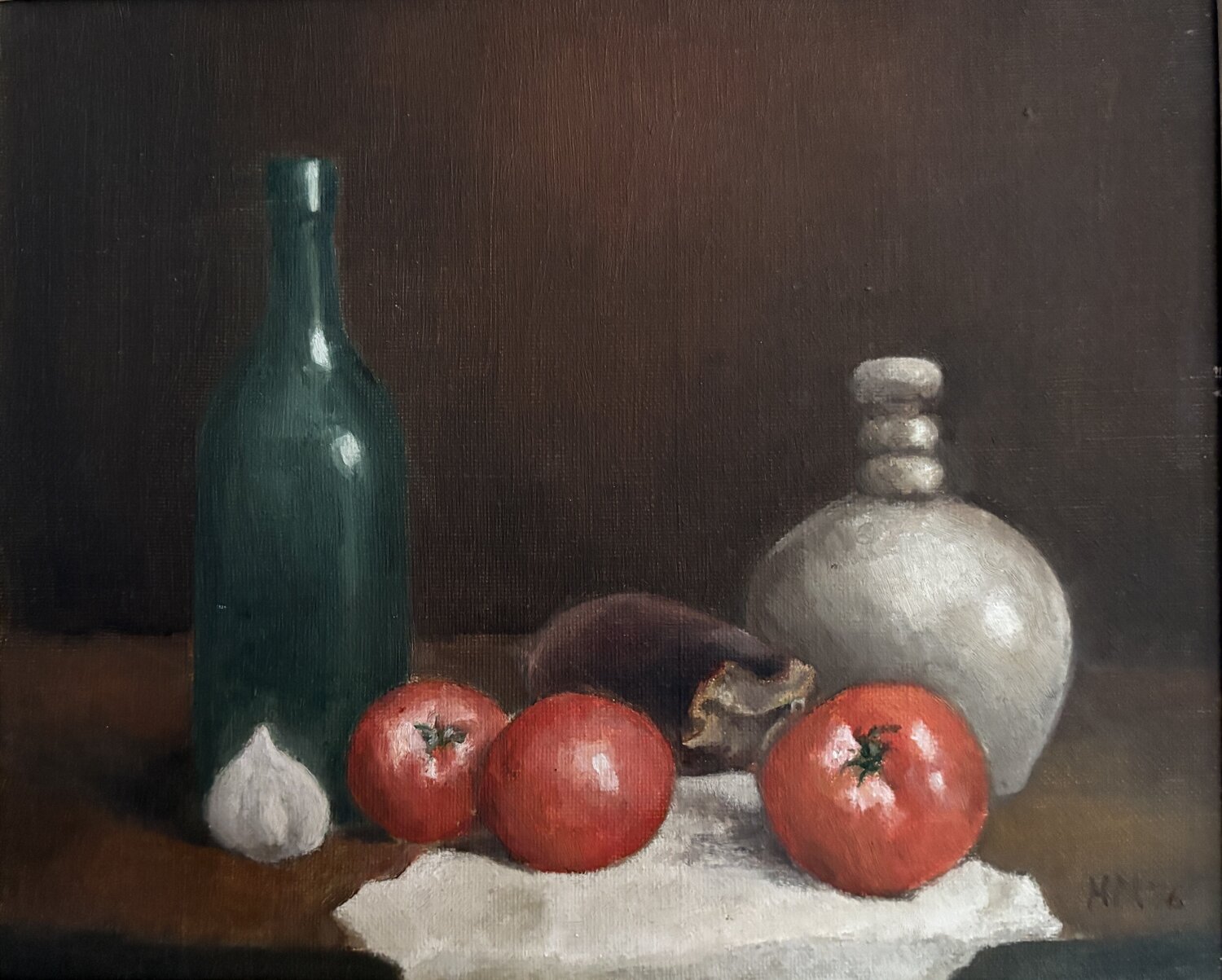 Stillleben mit Tomaten Hans Müller-Gutscher