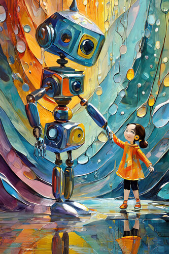 NEL FUTURO (AI_315) van Eugenio Tocchet, Digitaal te koop op Singulart