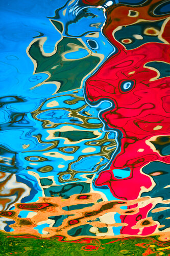 PAINTINGS ON WATER (3_DSC07068) van Eugenio Tocchet, Fotografie te koop op Singulart