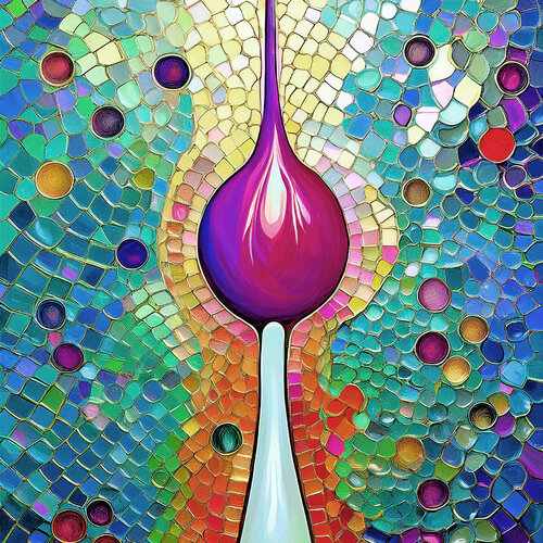 MOSAIC HARMONY ET_951 di Eugenio Tocchet, Digitale in vendita su Singulart