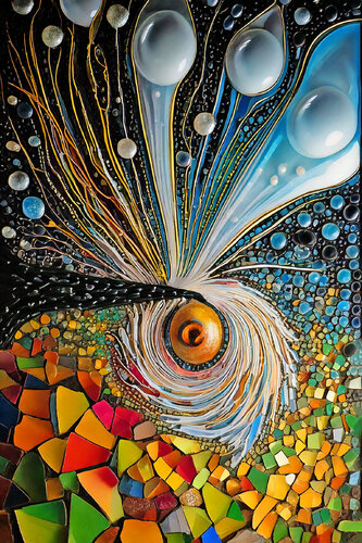 NATURE'S VIBRANT FORCES ET_1192 de Eugenio Tocchet, Digital a la venta en Singulart