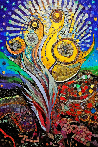 NATURE'S VIBRANT FORCES ET_1277 di Eugenio Tocchet, Digitale in vendita su Singulart