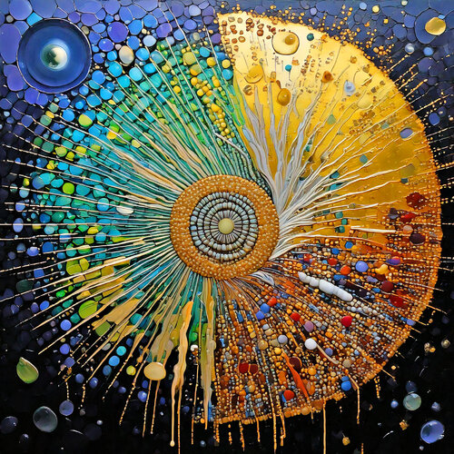 NATURE'S VIBRANT FORCES ET_1254 van Eugenio Tocchet, Digitaal te koop op Singulart