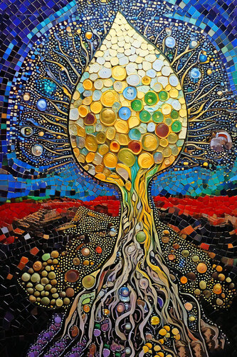 NATURE'S VIBRANT FORCES ET_1280 di Eugenio Tocchet, Digitale in vendita su Singulart