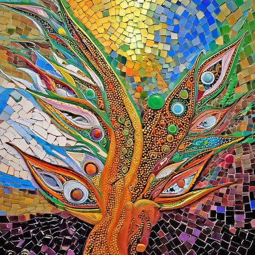 NATURE'S VIBRANT FORCES ET_1269 di Eugenio Tocchet, Digitale in vendita su Singulart