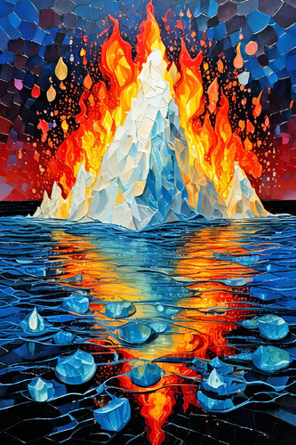 Ghiaccio bollente ET_1419 van Eugenio Tocchet, Digitaal te koop op Singulart