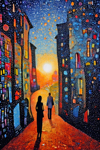 Habitat urbano ET_1790 by Eugenio Tocchet, 인쇄 for Sale on Singulart