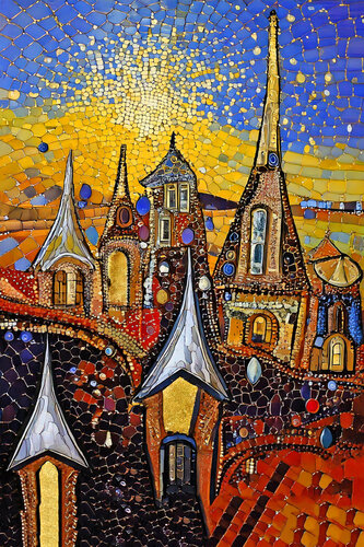 URBAN MIRAGES (ET_1206) van Eugenio Tocchet, Digitaal te koop op Singulart
