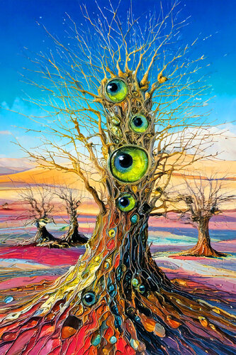 Guardiani del deserto ET_2133 von Eugenio Tocchet, Digital kaufen auf Singulart