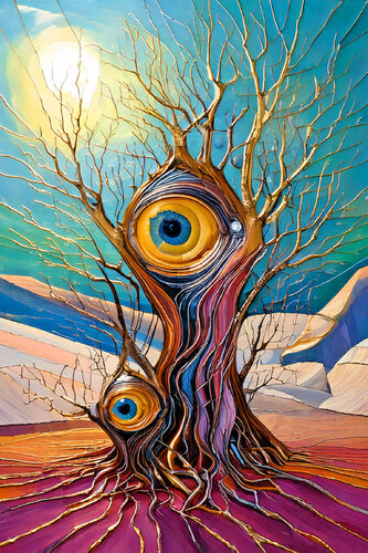 Guardiani del deserto ET_2146 von Eugenio Tocchet, Digital kaufen auf Singulart
