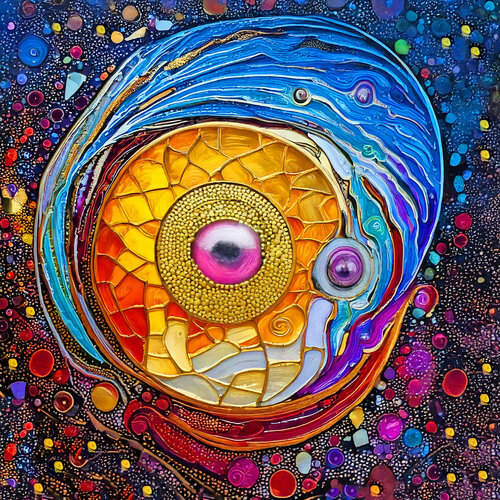 Centro di gravità ET_2058 di Eugenio Tocchet, Digitale in vendita su Singulart
