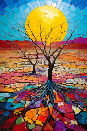 Desertificazione ET_1417 di Eugenio Tocchet, Digitale in vendita su Singulart