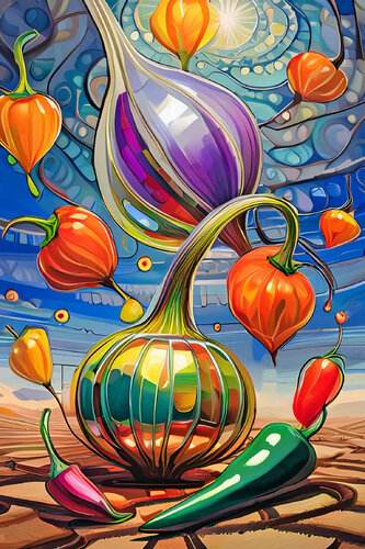 Flora Design AI_777 di Eugenio Tocchet, Digitale in vendita su Singulart