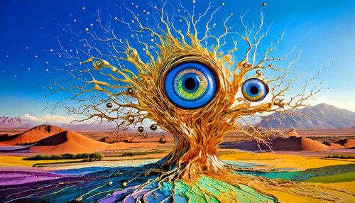 Guardiani del deserto ET_2123 von Eugenio Tocchet, Digital kaufen auf Singulart