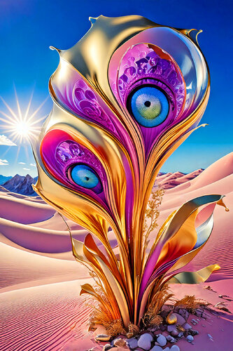 Guardiani del deserto ET_2166 von Eugenio Tocchet, Digital kaufen auf Singulart