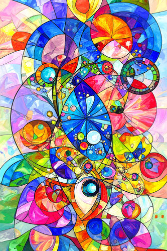 Abstract Presence ET0525-103 par Eugenio Tocchet, Digital en vente sur Singulart