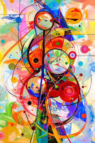 Abstract Presences ET0525-88 di Eugenio Tocchet, Digitale in vendita su Singulart