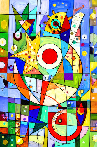 Abstract Presence ET0525-181 van Eugenio Tocchet, Digitaal te koop op Singulart