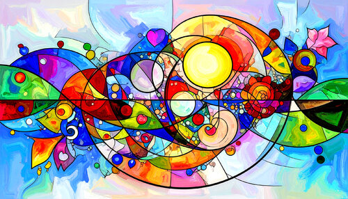 Abstract Presence ET0525-174 di Eugenio Tocchet, Digitale in vendita su Singulart