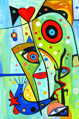 Abstract Presence ET0625-87 van Eugenio Tocchet, Digitaal te koop op Singulart