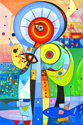 Abstract Presences ET0625-94 di Eugenio Tocchet, Digitale in vendita su Singulart