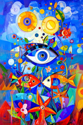 Abstract Presence ET0525-178 di Eugenio Tocchet, Digitale in vendita su Singulart