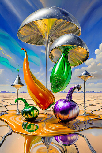 Alchemical Flows AI_792 von Eugenio Tocchet, Digital kaufen auf Singulart
