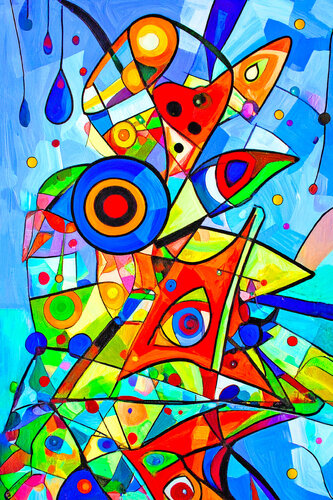Abstract Presence ET0725-137 von Eugenio Tocchet, Digital kaufen auf Singulart