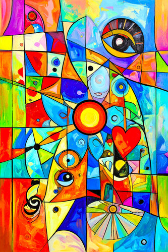 Abstract Presence ET0725-134 di Eugenio Tocchet, Digitale in vendita su Singulart