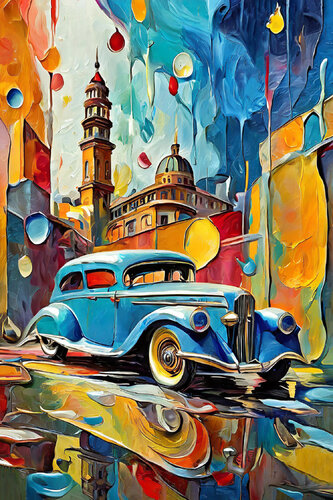 Habana / Alchemical Flows AI_383 van Eugenio Tocchet, Digitaal te koop op Singulart