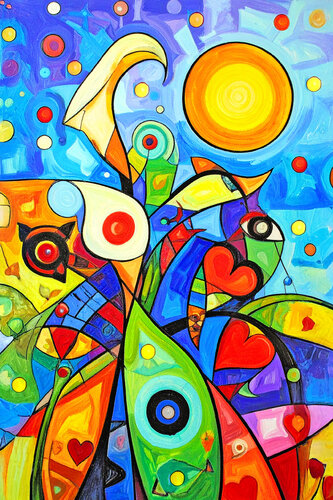 Abstract Presence ET0625-150 by Eugenio Tocchet, Digital for Sale on Singulart