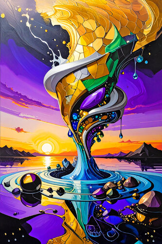 Tornado | Conceptual Horizons ET1025-212 van Eugenio Tocchet, Digitaal te koop op Singulart