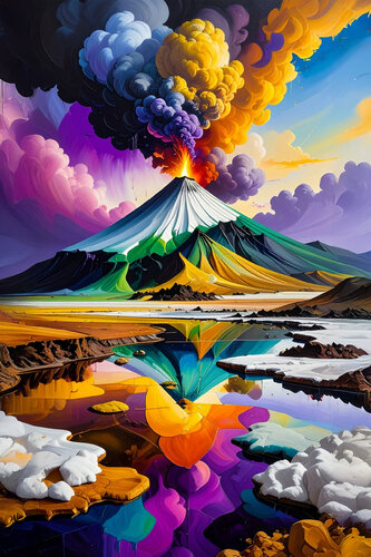 Flux - Eternal Forces of Nature ET1025-214 de Eugenio Tocchet, Digital a la venta en Singulart