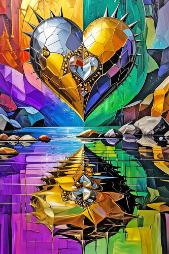 Thorned Heart - ET0126-49 di Eugenio Tocchet, Stampa in vendita su Singulart